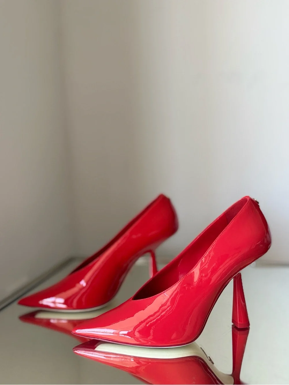 Jimmy Choo Sailor Mars Pump 100 In Mars Red 37